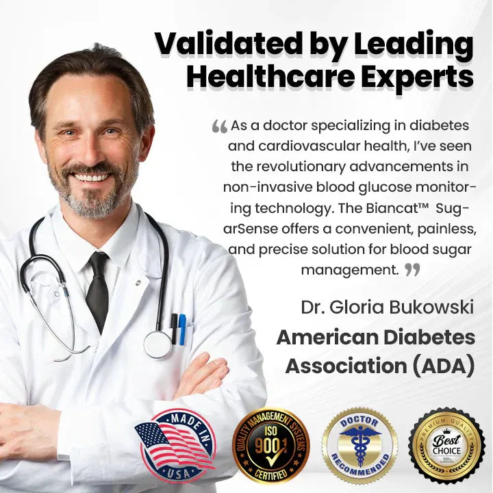 SugarSense Pro™ High-Precision Glucose Monitoring Device - (BUY 1 GET 1 FREE)