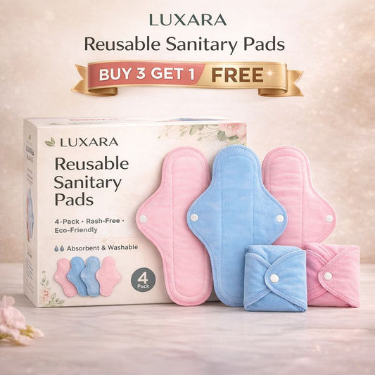 Reusable Sanitary Pads Washable ( PACK OF 4 )