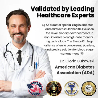 SugarSense Pro™ High-Precision Glucose Monitoring Device - (BUY 1 GET 1 FREE)